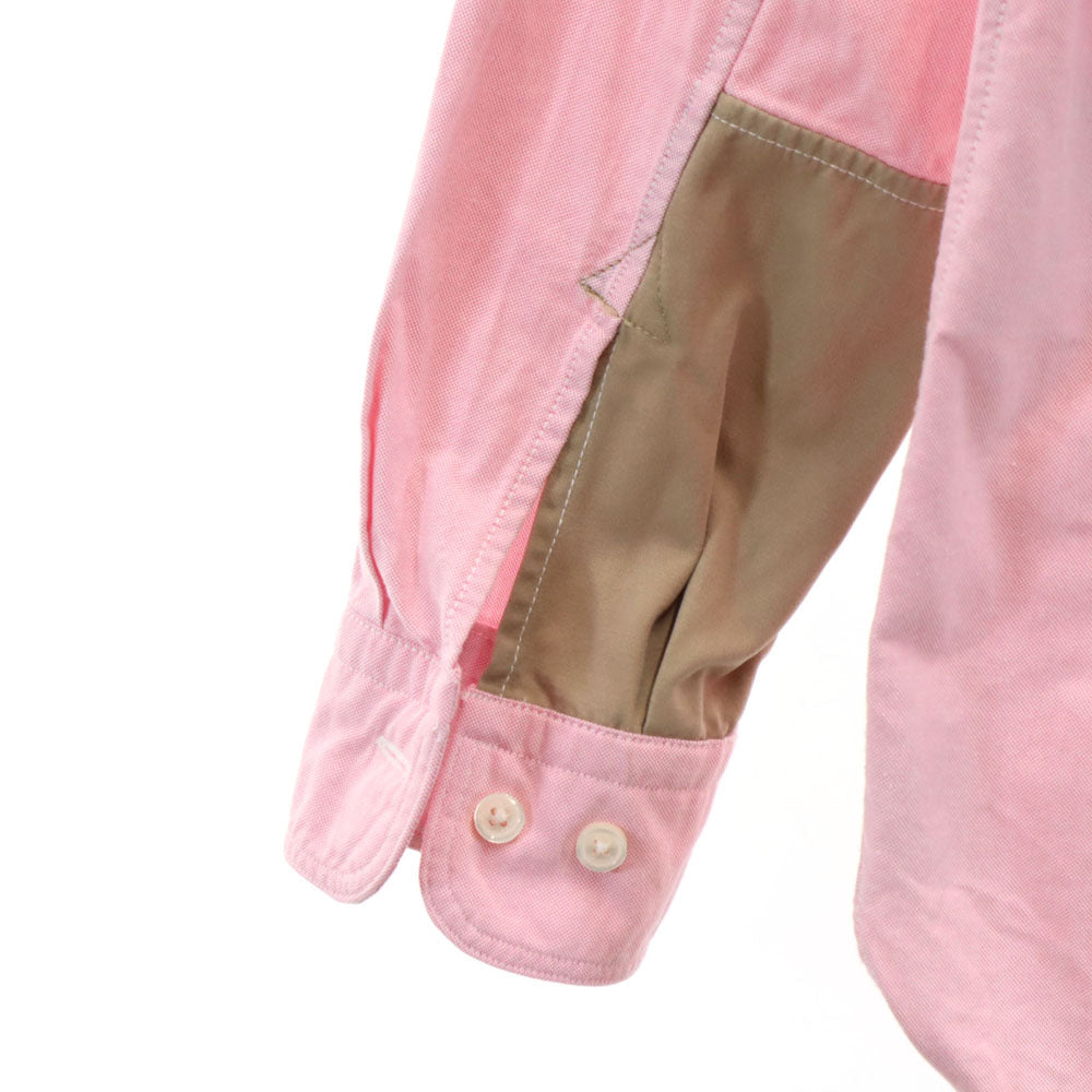 アイジュンヤワタナベコムデギャルソンマン 2013年 日本製 長袖 ボタンダウンシャツ XS ピンク系 eYe JUNYA WATANABE COMME des GARCONS MAN オックスフォード メンズ
