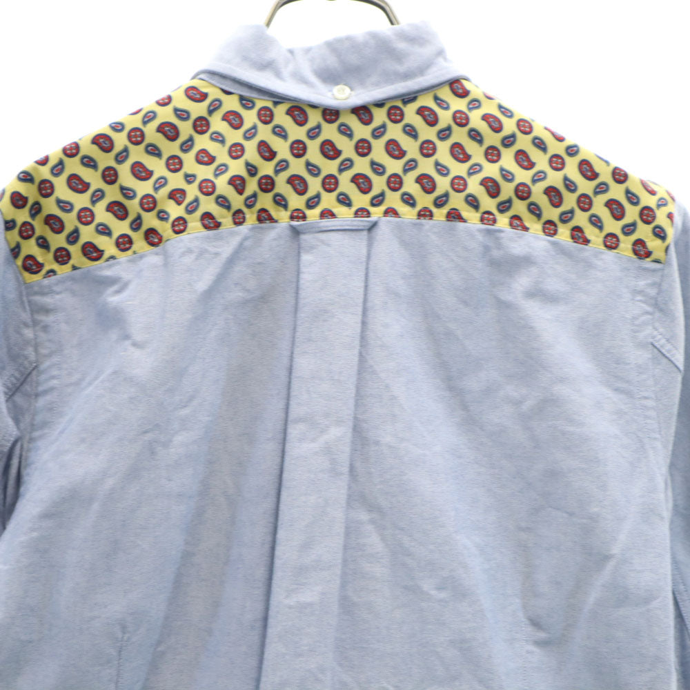 ジュンヤワタナベコムデギャルソン 00s 2009年 日本製 長袖 ボタンダウンシャツ S ネイビー系 JUNYA WATANABE COMME des GARCONS オックスフォード メンズ