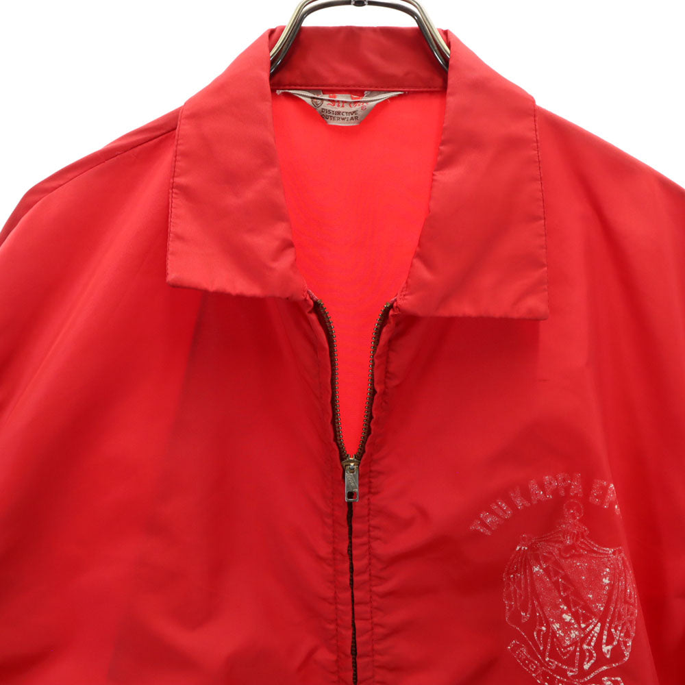 サージャック 70s 80s ヴィンテージ ブルゾン レッド ジャケット メンズ