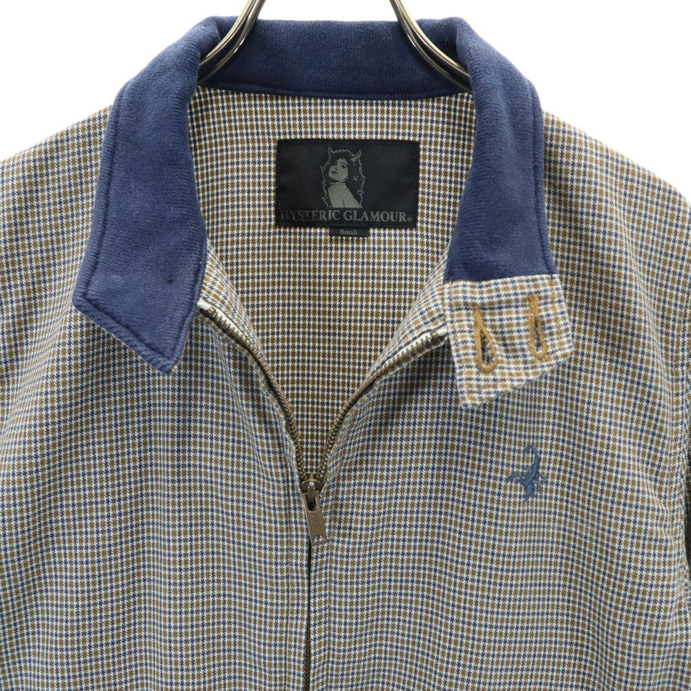 ヒステリックグラマー 日本製 スイングトップ S ネイビー 他 HYSTERIC GLAMOUR ハリントン ドリズラー ジャケット メンズ