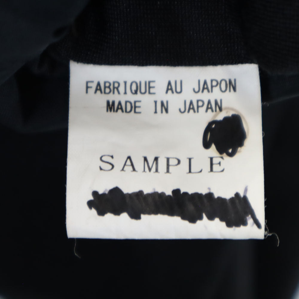 Y's ワイズ 日本製 ノーカラー ブルゾン ブラック ジャケット ジャージ メンズ
