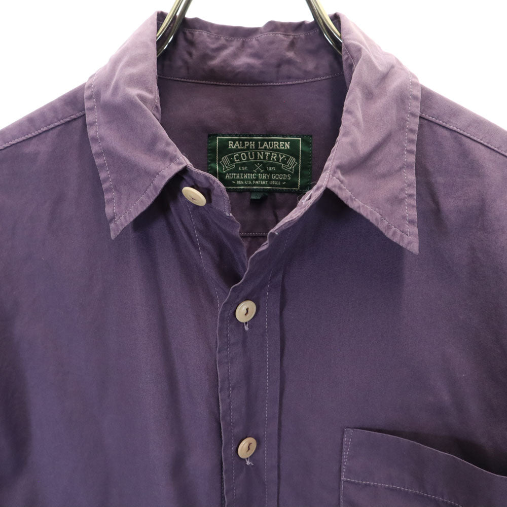 RALPH LAUREN COUNTRY ラルフローレンカントリー 長袖 シャツ 9 パープル レディース