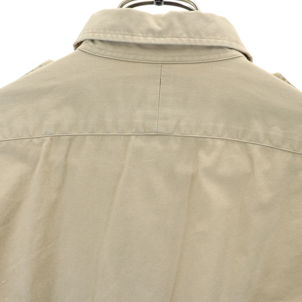 RRL 90s 初期タグ 赤3星 オールド ラルフローレン 長袖 ミリタリーシャツ M ベージュ ダブルアールエル メンズ