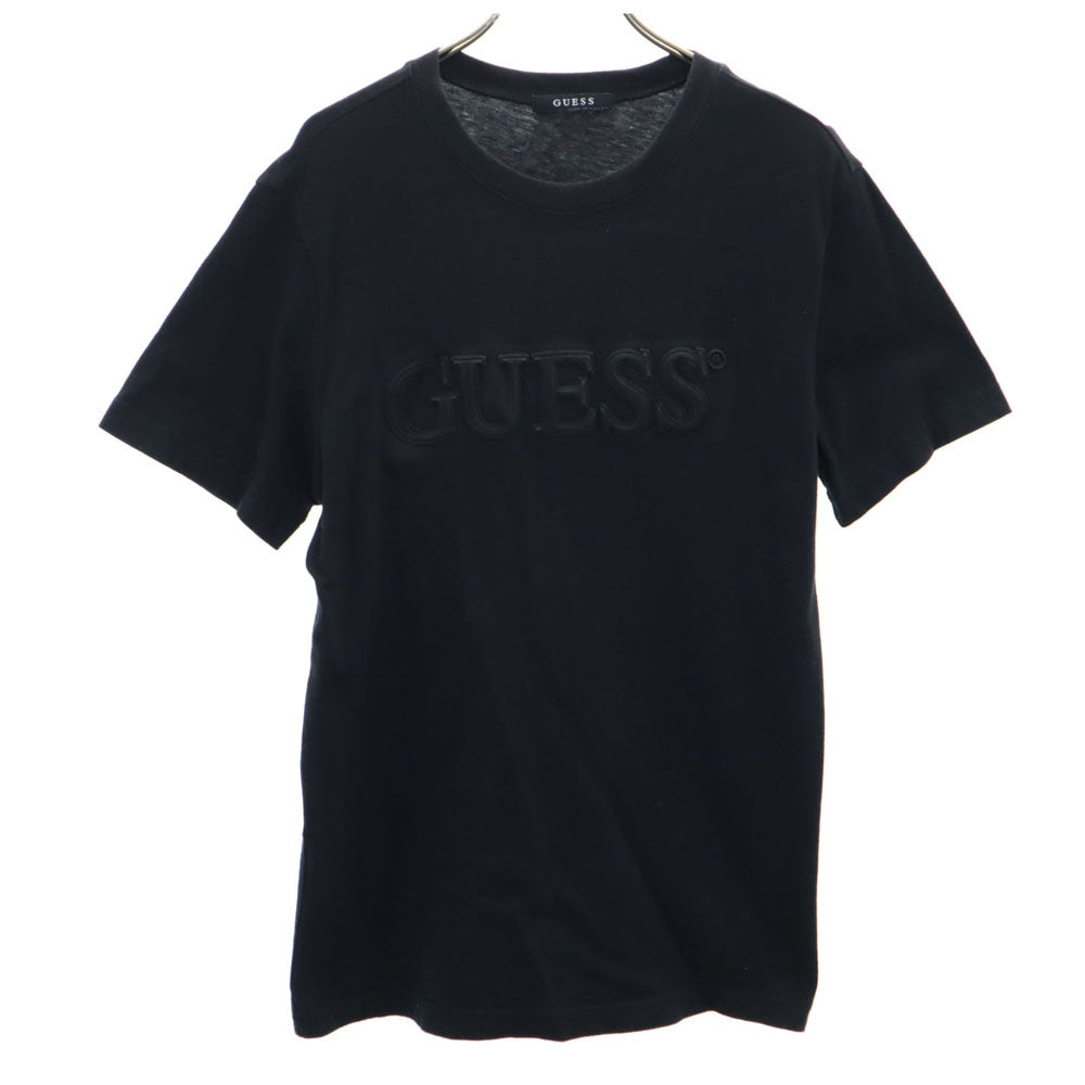ゲス エンボスプリント 半袖 Tシャツ M ブラック Guess メンズ