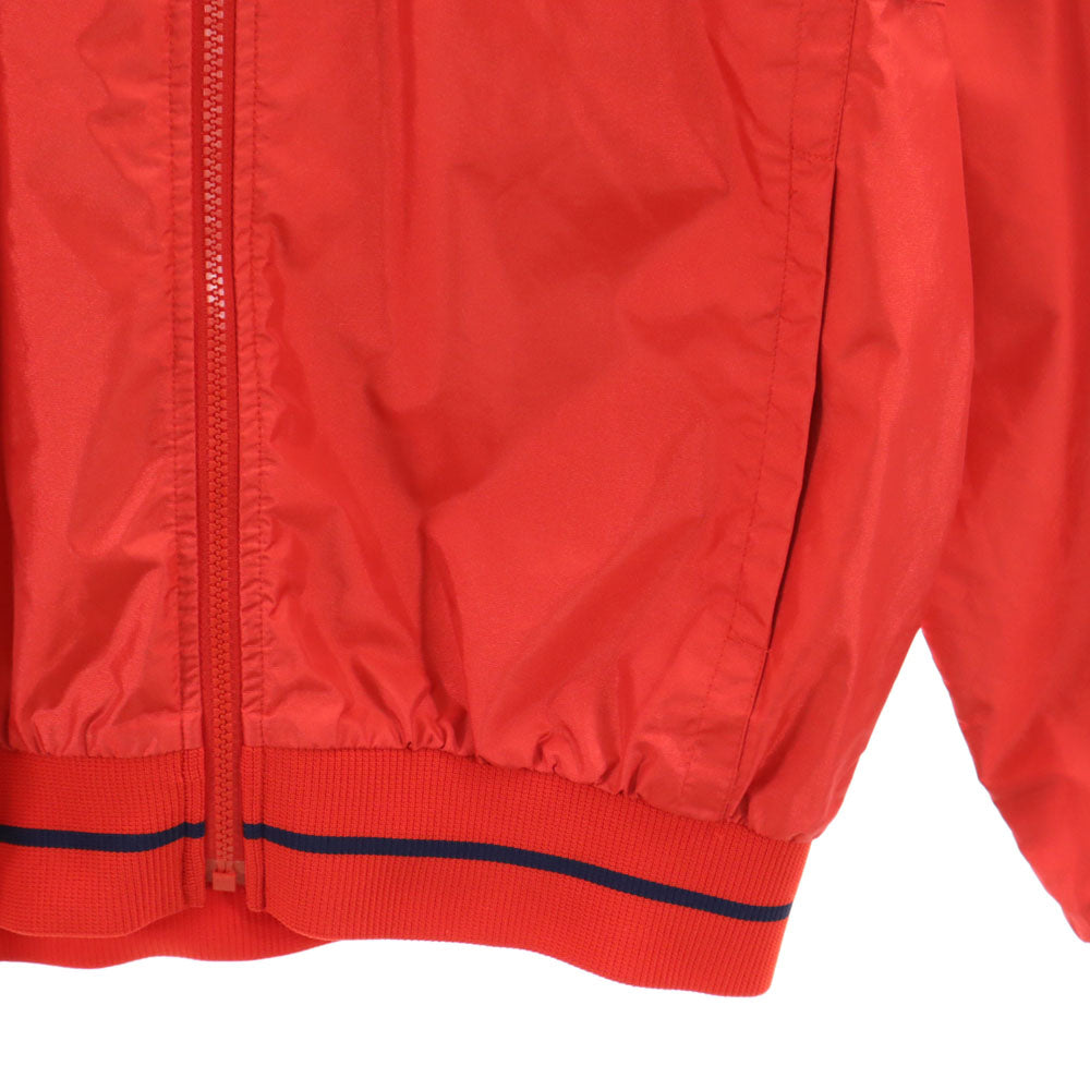adidas アディダス 70s デサント製 ヴィンテージ 西ドイツタグ トレフォイルロゴ ナイロンジャケット M レッド系 ブルゾン メンズ