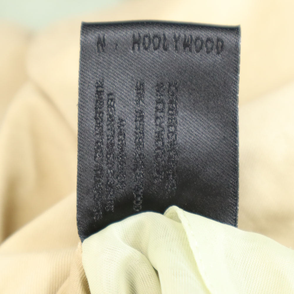 N.HOOLYWOOD エヌハリウッド 日本製 テーラードジャケット 36 ベージュ系 メンズ