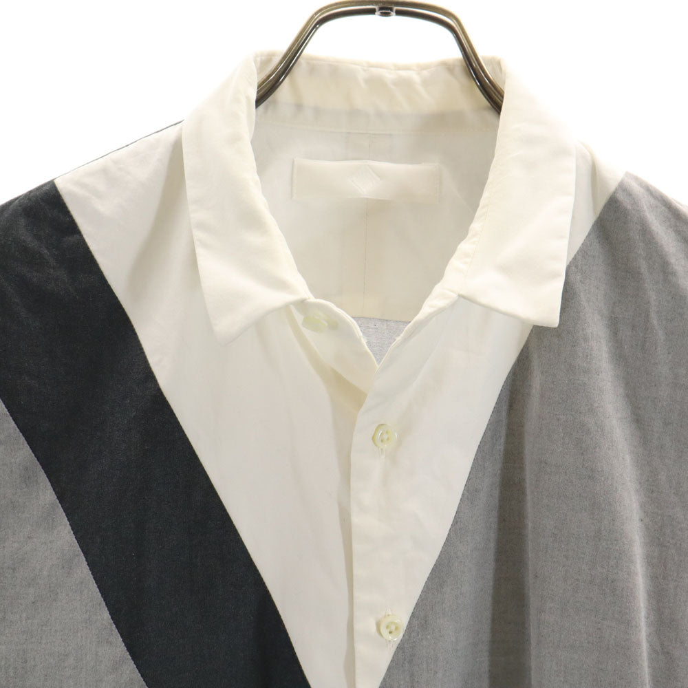 ETHOSENS エトセンス 日本製 長袖 シャツ 1 グレー メンズ