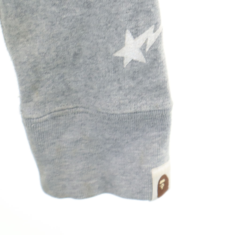 アベイシングエイプ 長袖 スウェット トレーナー XS グレー A BATHING APE メンズ