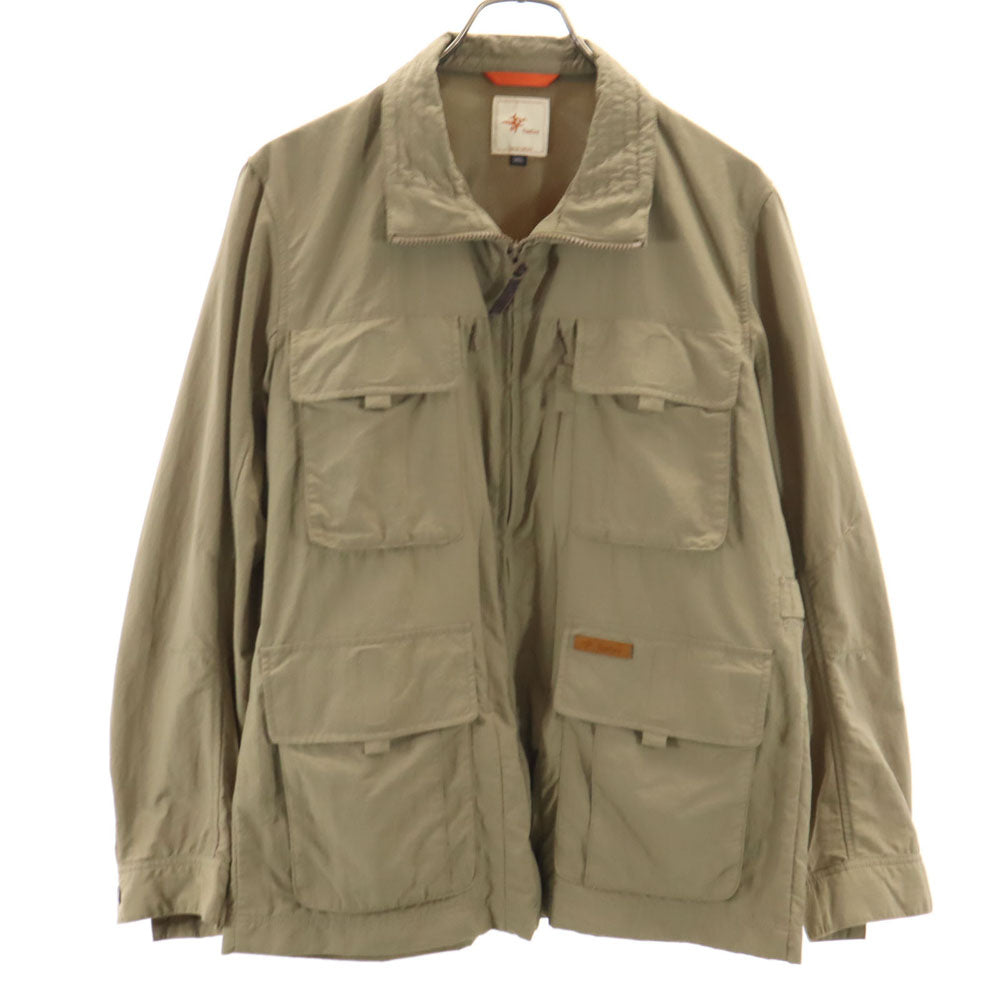 フォックスファイヤー アウトドア ナイロンジャケット S カーキ Foxfire メンズ