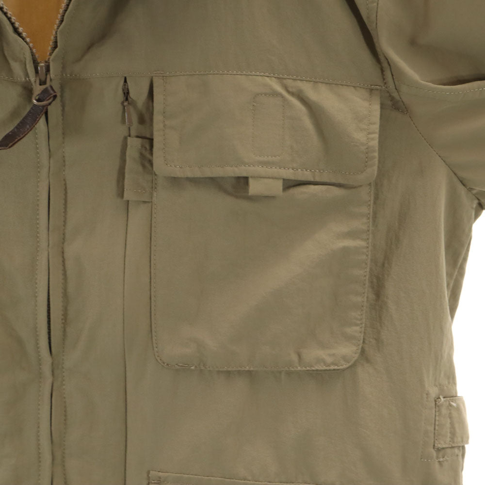 フォックスファイヤー アウトドア ナイロンジャケット S カーキ Foxfire メンズ