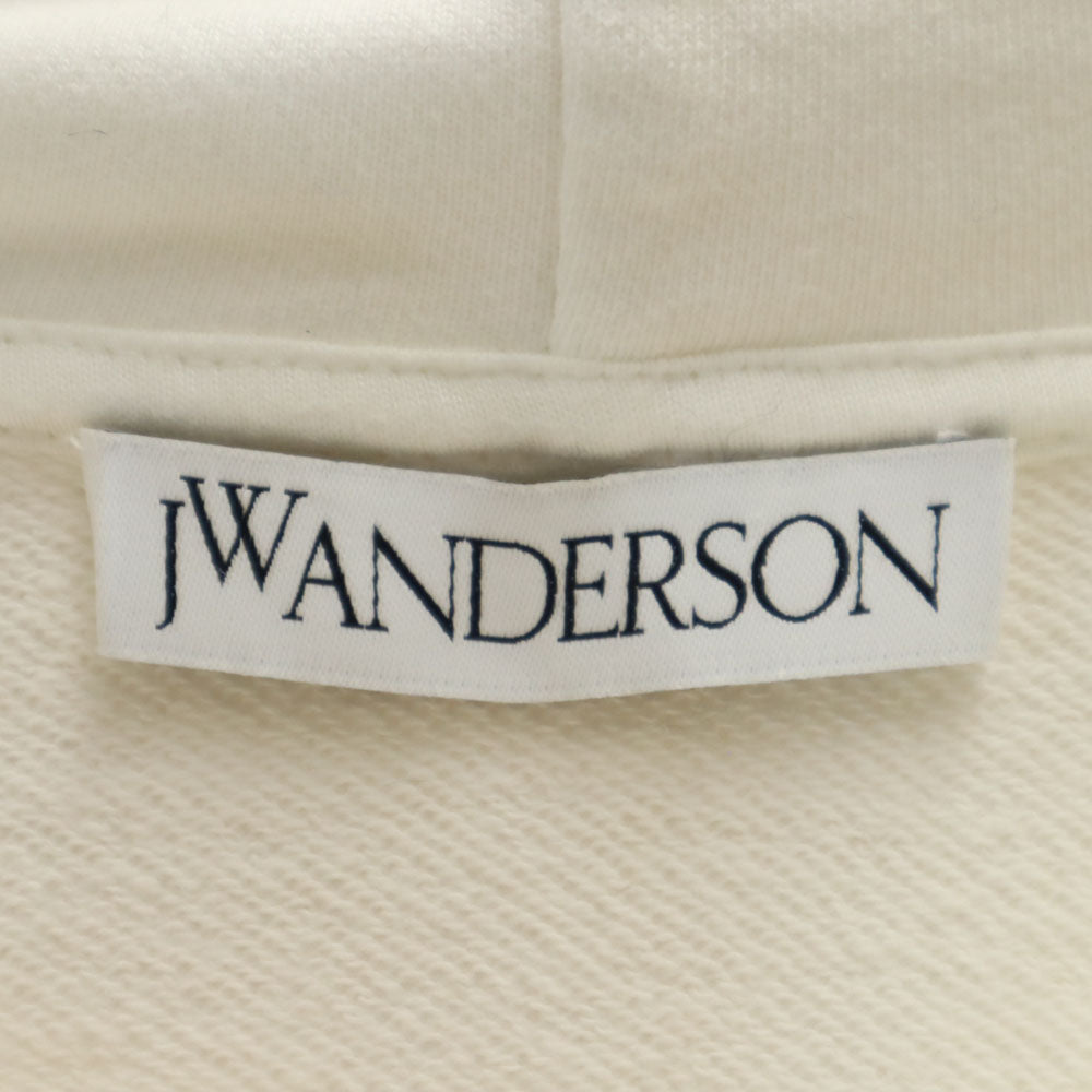 J.W.Anderson. ジェイダブリューアンダーソン 長袖 スウェットパーカー XS ホワイト メンズ