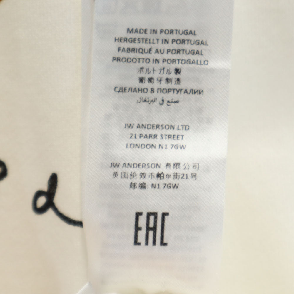 J.W.Anderson. ジェイダブリューアンダーソン 長袖 スウェットパーカー XS ホワイト メンズ