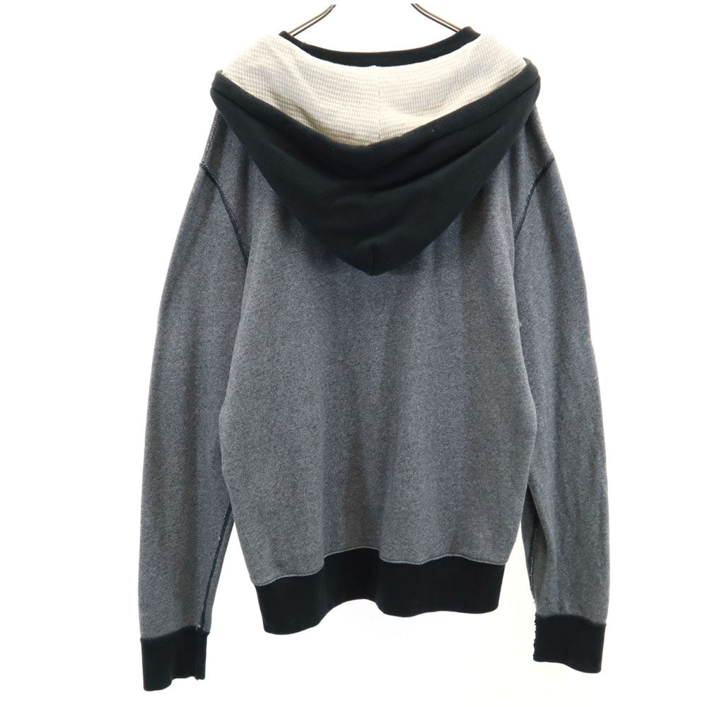 RRL ダブルアールエル 後付け 復刻 長袖 スウェットパーカー M グレー レディース