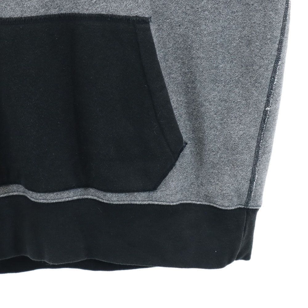 RRL ダブルアールエル 後付け 復刻 長袖 スウェットパーカー M グレー レディース