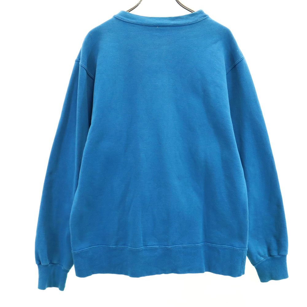 Champion チャンピオン 90s USA製 青タグ オールド 長袖 スウェット トレーナー M ライトブルー 裏起毛 メンズ