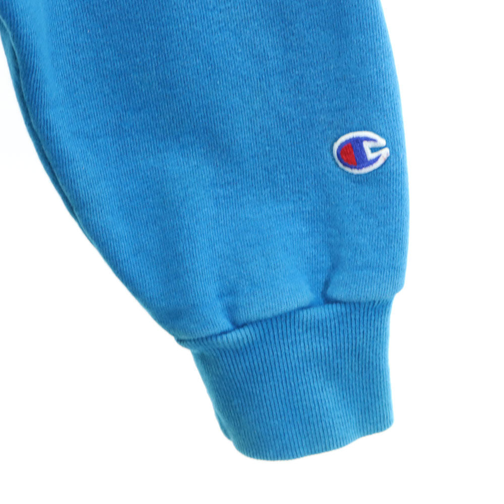 Champion チャンピオン 90s USA製 青タグ オールド 長袖 スウェット トレーナー M ライトブルー 裏起毛 メンズ