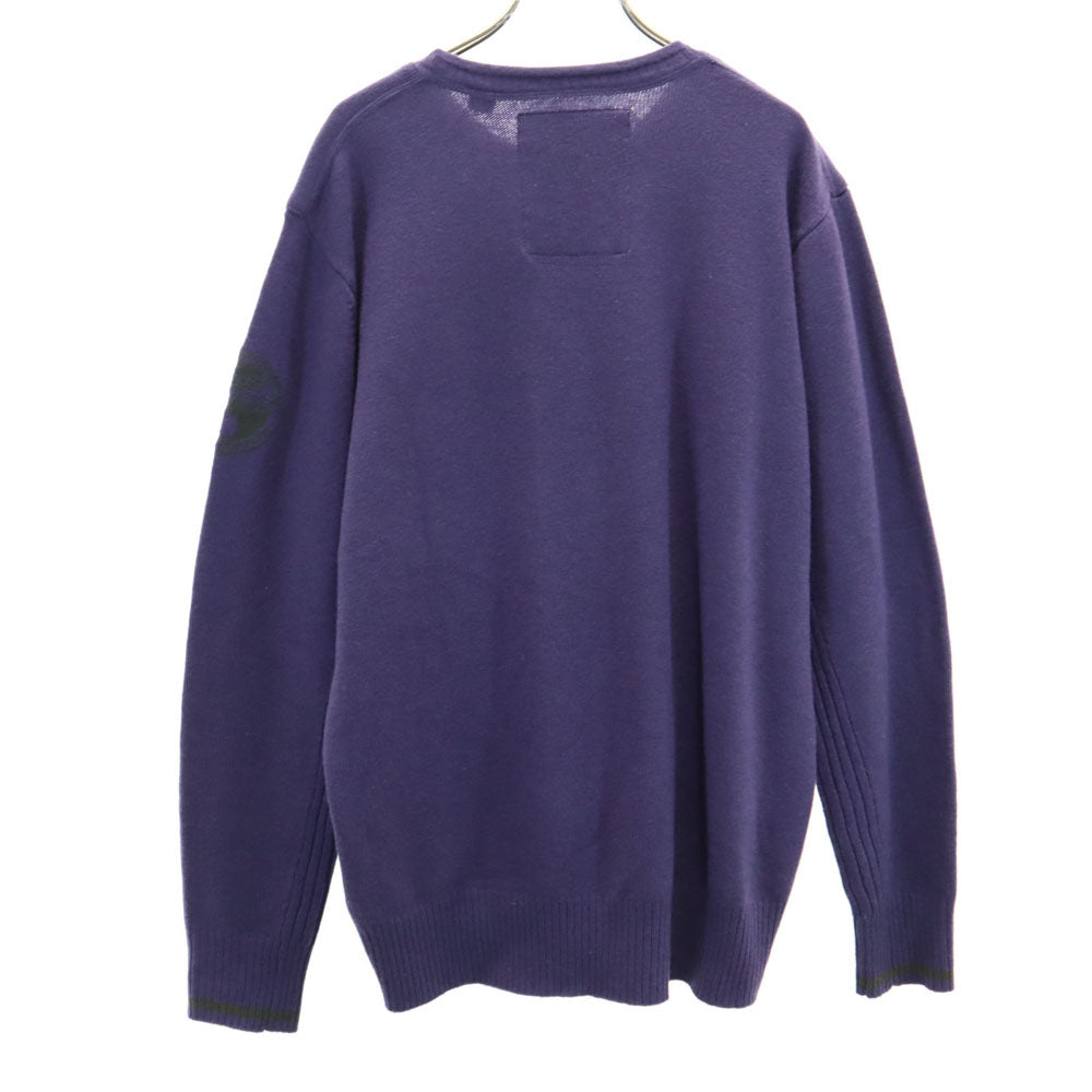 NAPAPIJRI ナパピリ 長袖 セーター L パープル系 ニット メンズ