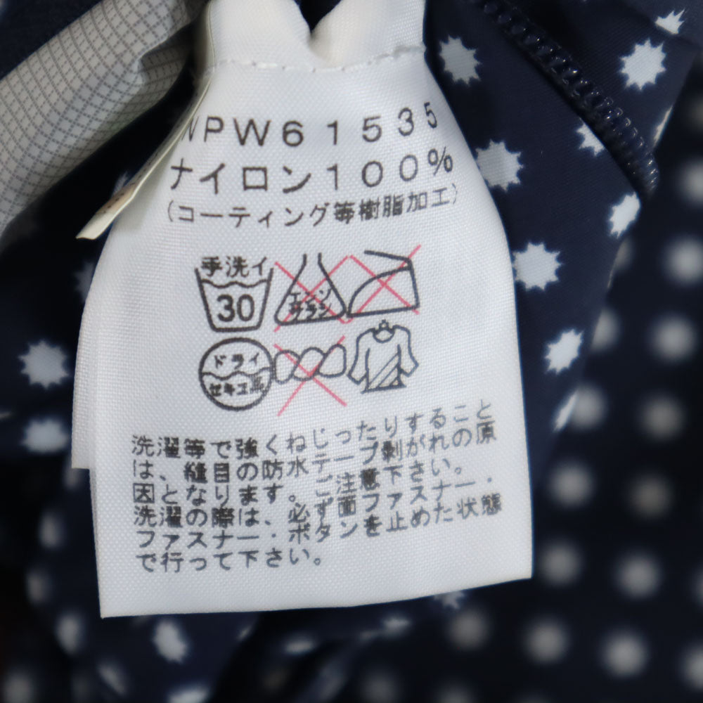 THE NORTH FACE ノースフェイス アウトドア NPW61535 総柄 ノベルティ ドットショット ジャケット M ネイビー パーカー レディース