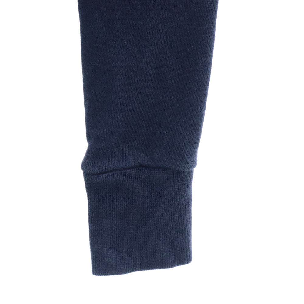 MAISON KITSUNE メゾンキツネ ポルトガル製 長袖 スウェットパーカー XS ネイビー メンズ