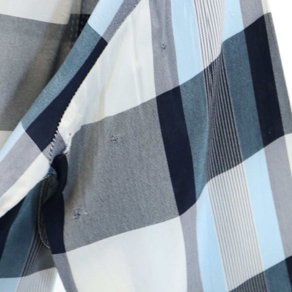 PENNEYS ペニーズ 60s 開襟 オープンカラー ヴィンテージ ボックスシルエット チェック柄 長袖 オープンカラーシャツ S ホワイト 他 メンズ