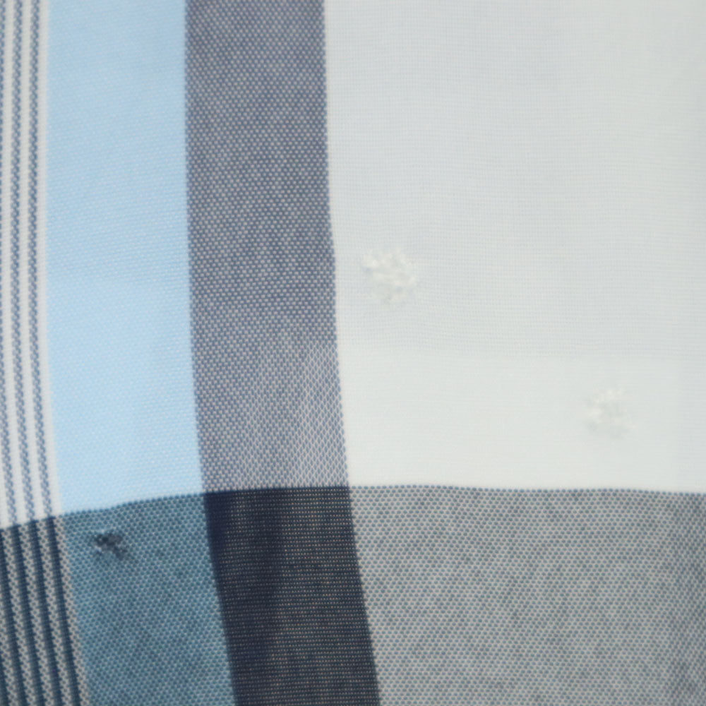 PENNEYS ペニーズ 60s 開襟 オープンカラー ヴィンテージ ボックスシルエット チェック柄 長袖 オープンカラーシャツ S ホワイト 他 メンズ