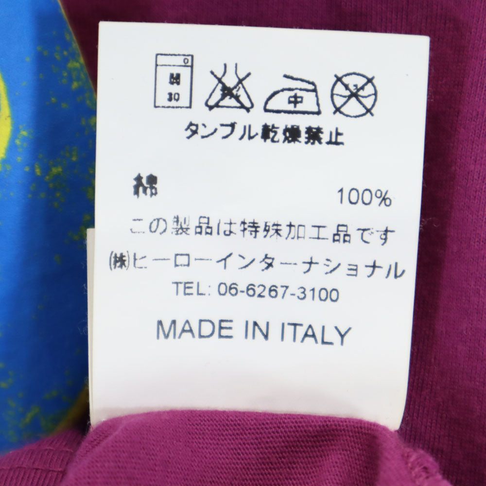 フランクリンマーシャル イタリア製 半袖 Tシャツ S パープル FRANKLIN&MARSHALL メンズ