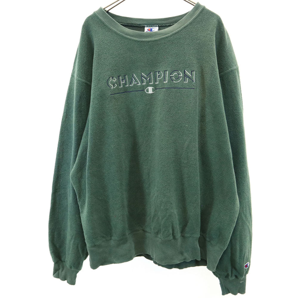 Champion チャンピオン 90s オールド 長袖 トレーナー XL カーキ メンズ
