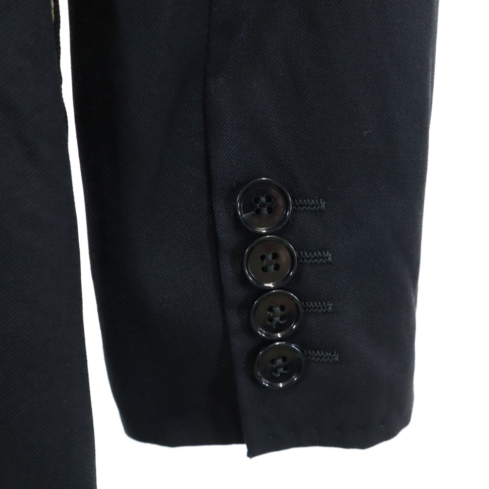 ドルチェアンドガッバーナ イタリア製 ウール テーラードジャケット 38 ブラック DOLCE&GABBANA レディース