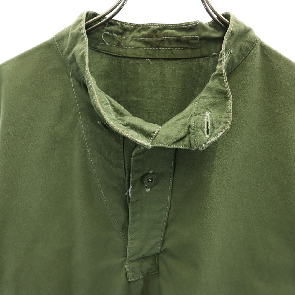 スウェーデン軍 60s 70s ヴィンテージ 長袖 ミリタリーシャツ カーキ SWEDENISH ARMY メンズ