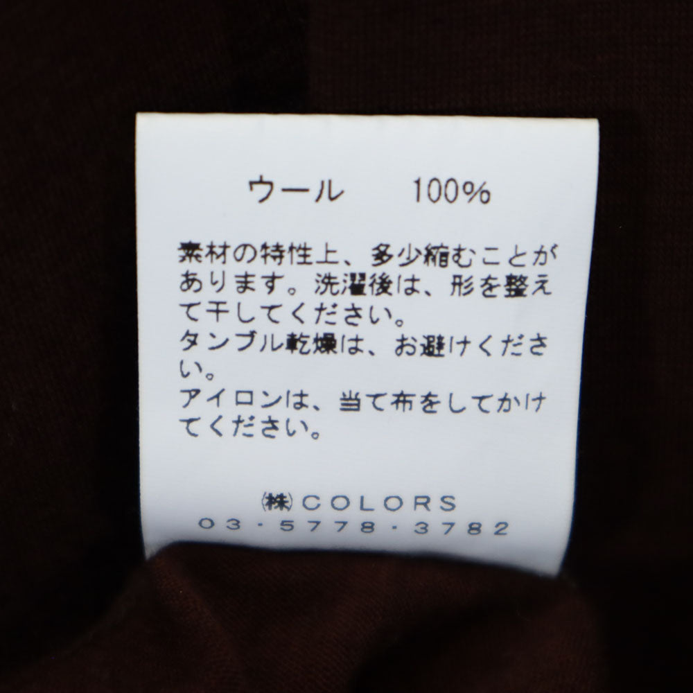 アレッジ 日本製 長袖 シャツ 3 ブラウン系 ALLEGE メンズ