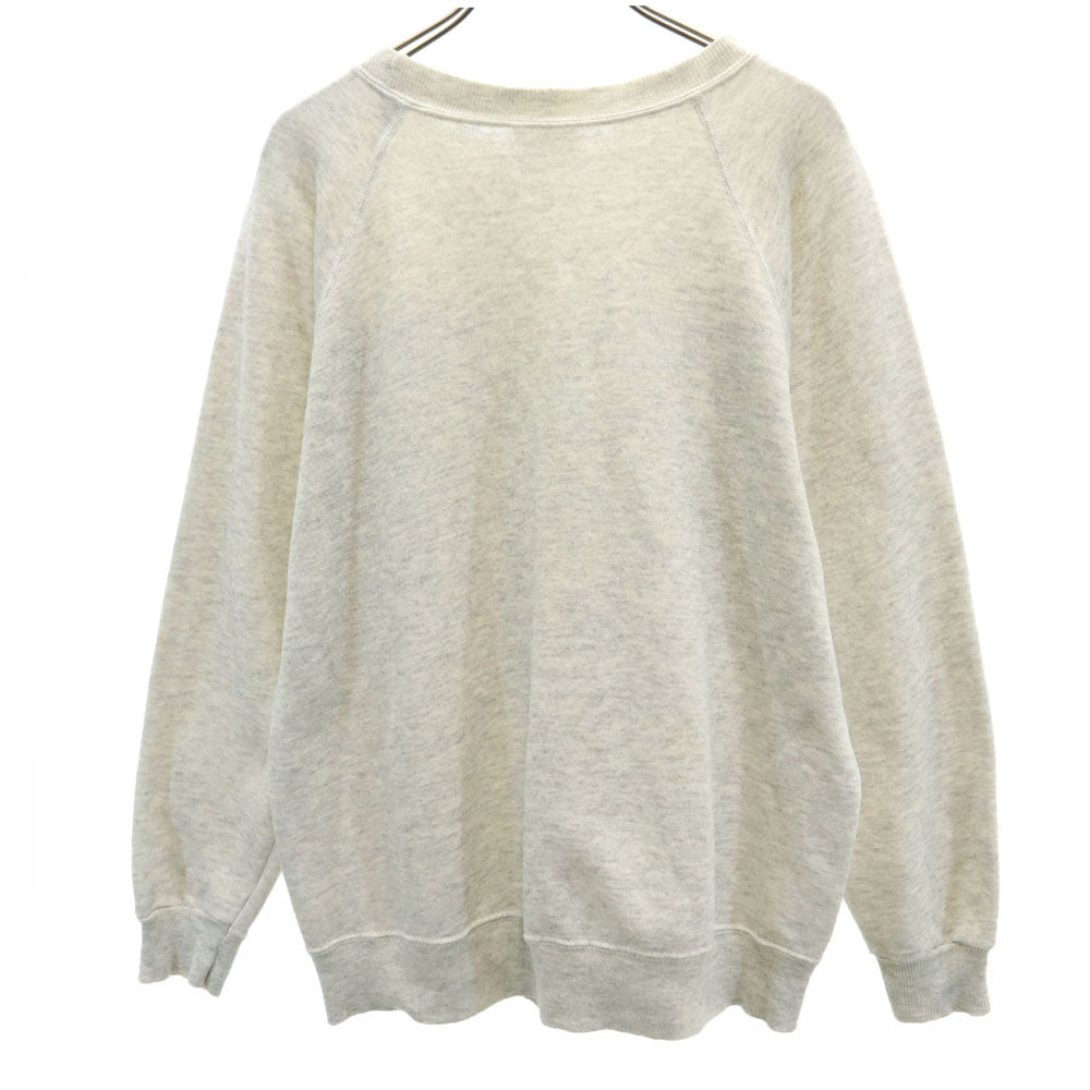 Hanes ヘインズ 90s USA製 オールド 長袖 スウェット トレーナー M グレー 裏起毛 メンズ