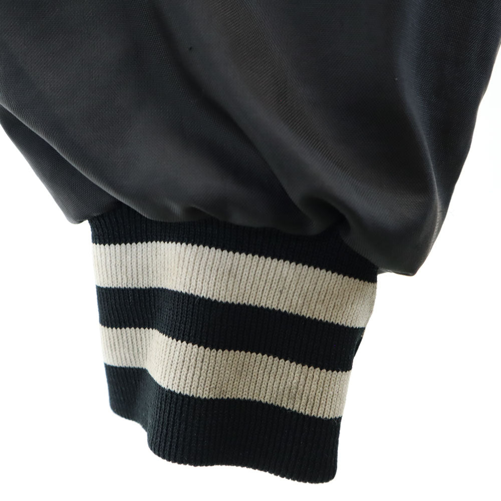 Holloway ホロウェイ 70s 80s USA製 ハーフジップ ジャケット L ブラック プルオーバー メンズ