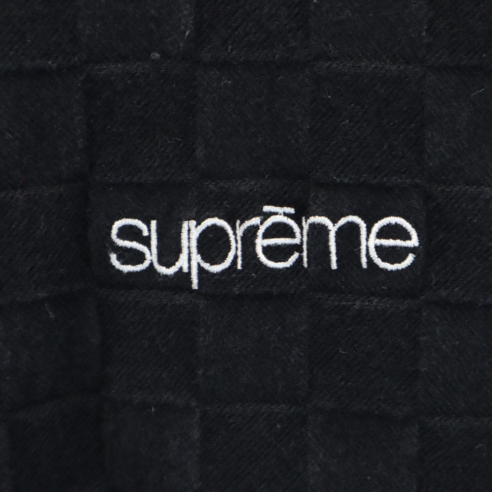 Supreme シュプリーム 長袖 ハーフジップ Tシャツ M ブラック プルオーバー メンズ