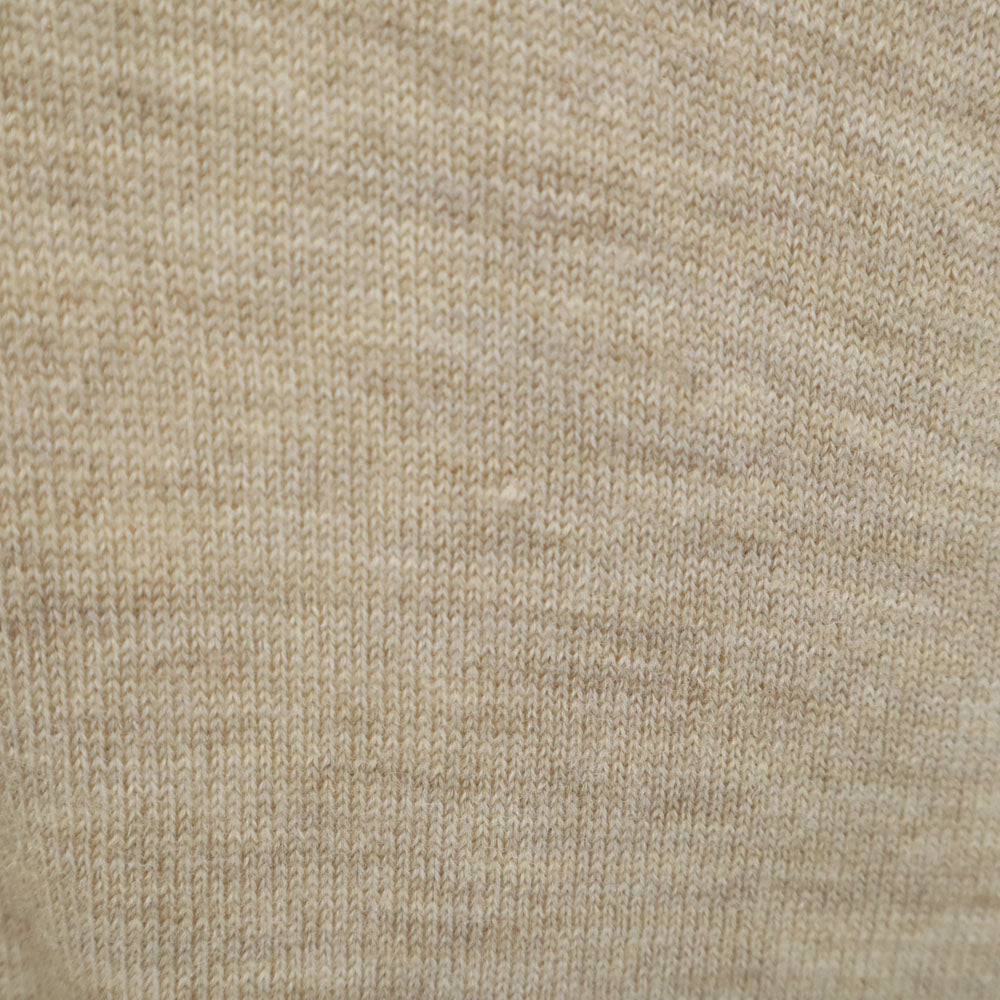 TOMMY HILFIGER トミーヒルフィガー 90s ウール オールド フラッグタグ Vネック ニットカーディガン L ベージュ メンズ