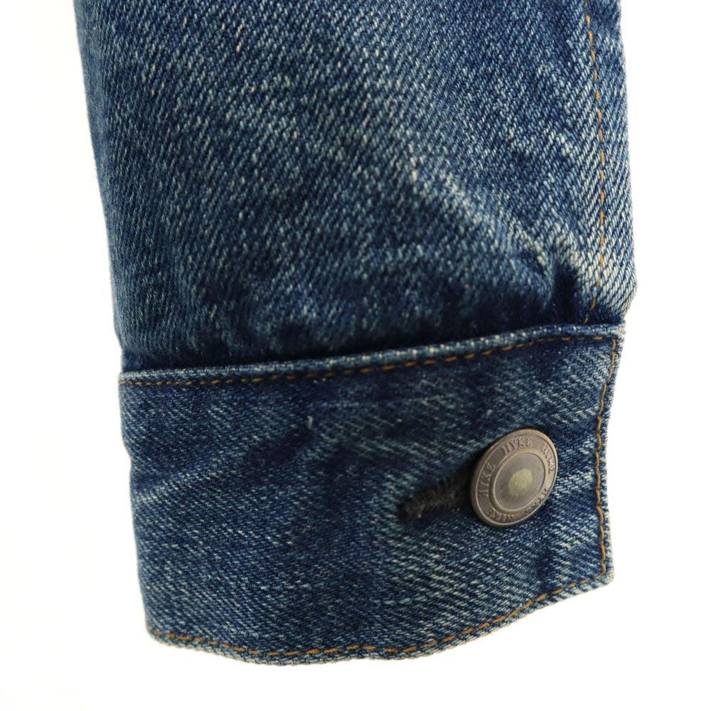 ハイク 日本製 デニムジャケット 2 ブルー HYKE ジージャン トラッカー レディース