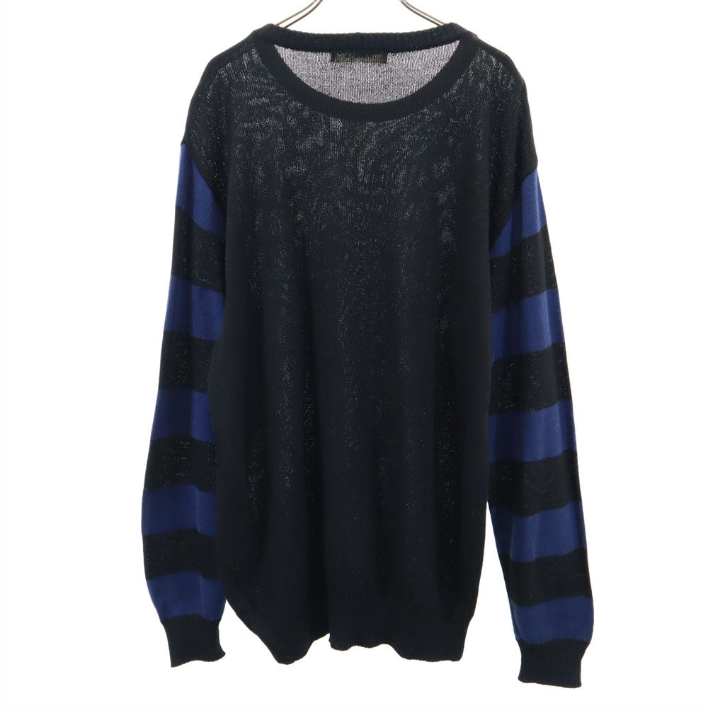 アイスバーグ イタリア製 ディズニーコラボ 長袖 セーター M ブラック ICEBERG ×Disney ニット メンズ