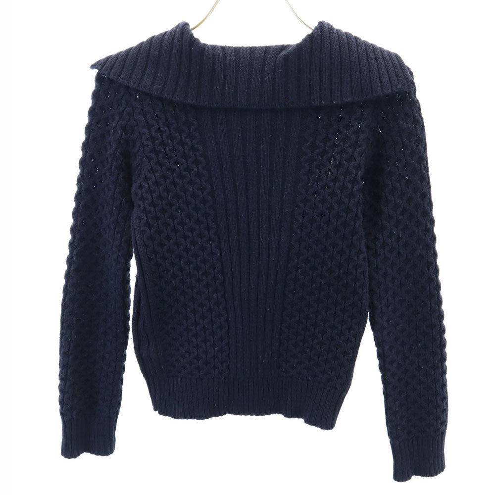 GUCCI グッチ イタリア製 長袖 セーター 5 ネイビー ニット キッズ