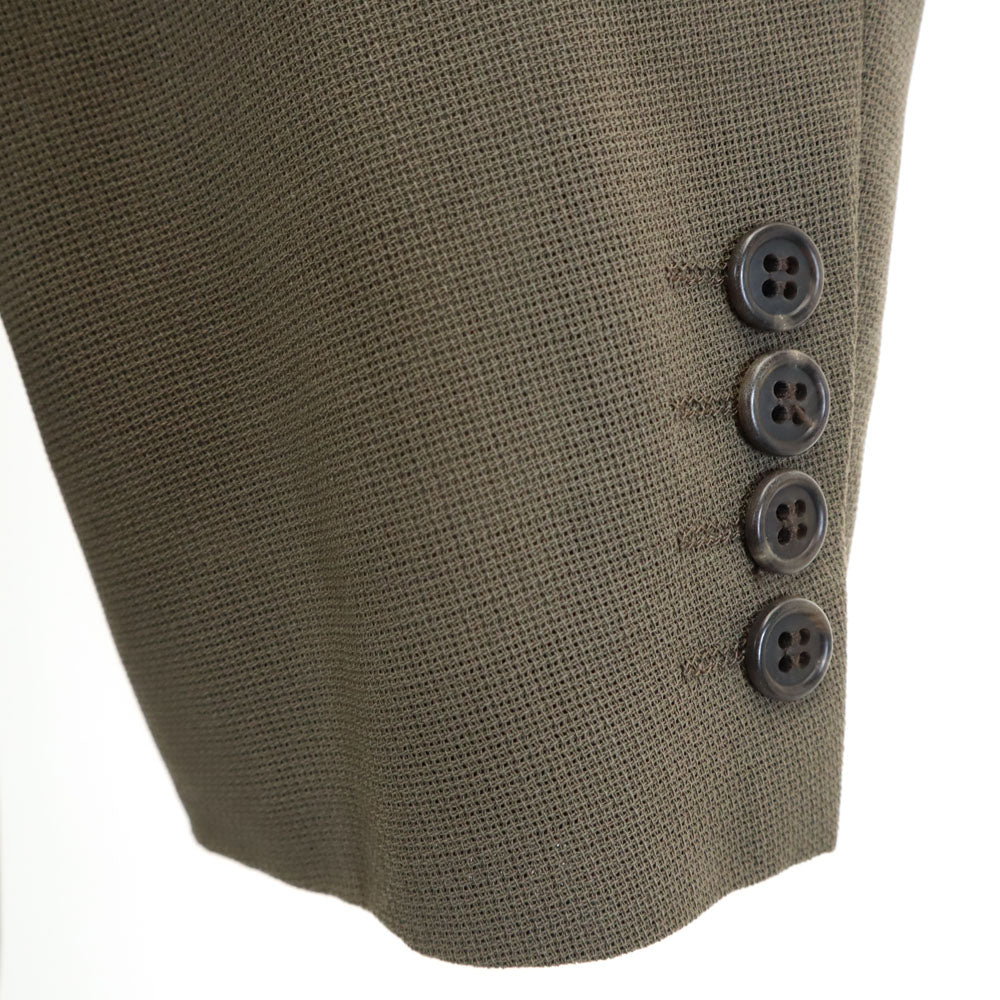 Christian Dior クリスチャンディオール 90s 日本製 オールド 長袖 テーラードジャケット M カーキ系 メンズ