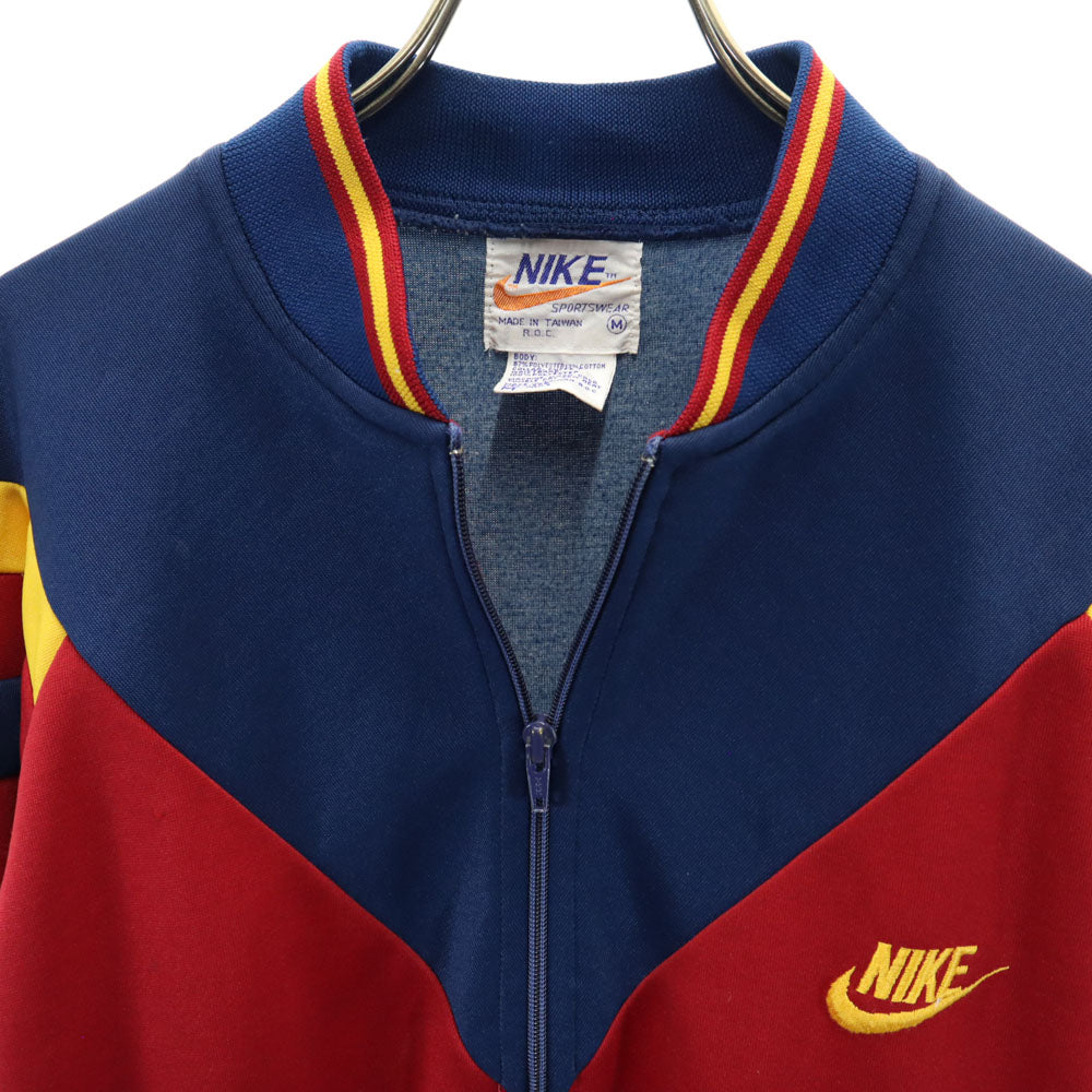 ナイキ 70s オレンジタグ ヴィンテージ 長袖 ジップジャケット M レッド系 NIKE メンズ