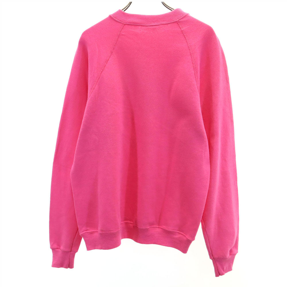 Lee リー 90s USA製 オールド 長袖 トレーナー M ピンク系 スウェット 裏起毛 メンズ