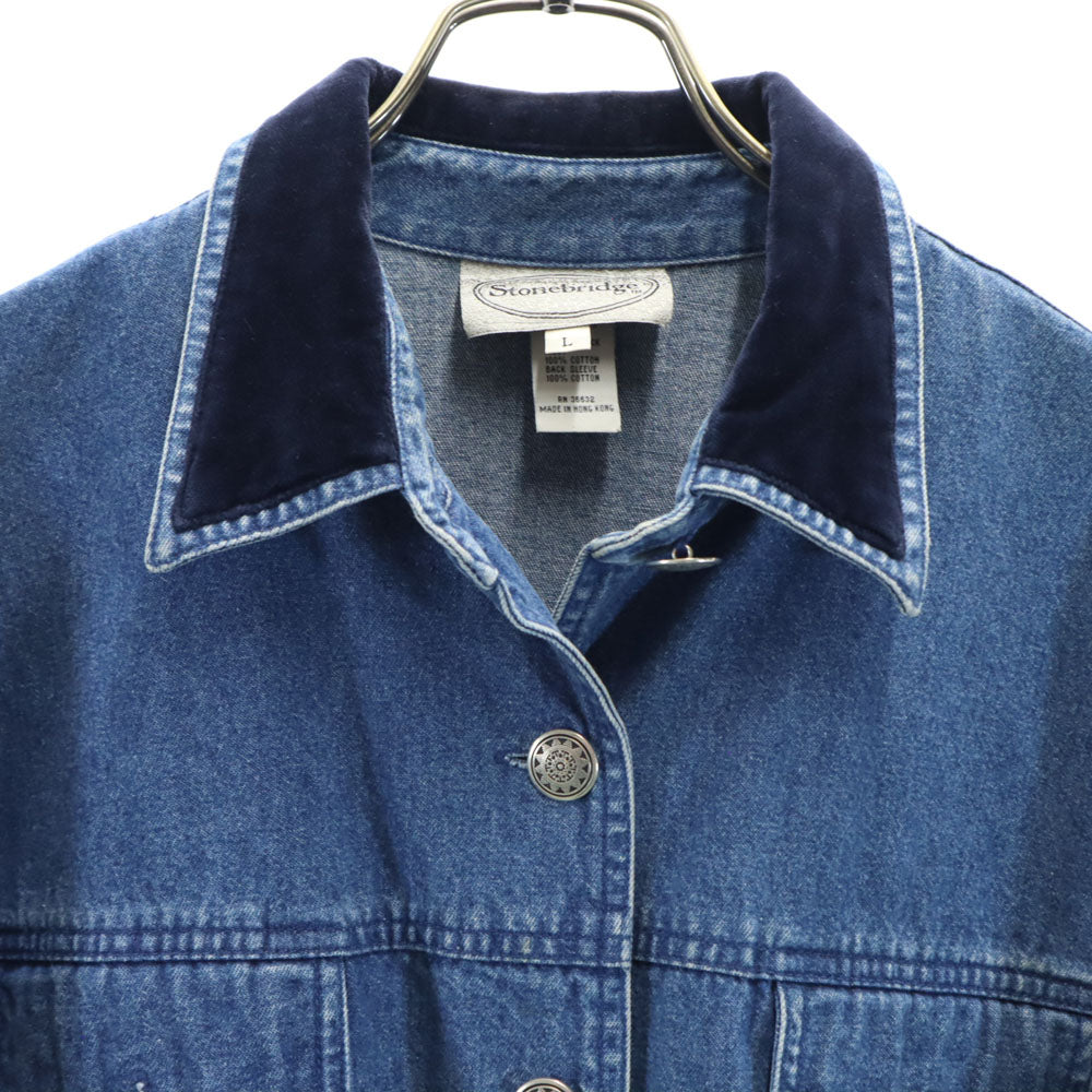 Stonebridge 90s オールド デニムジャケット L ジージャン レディース
