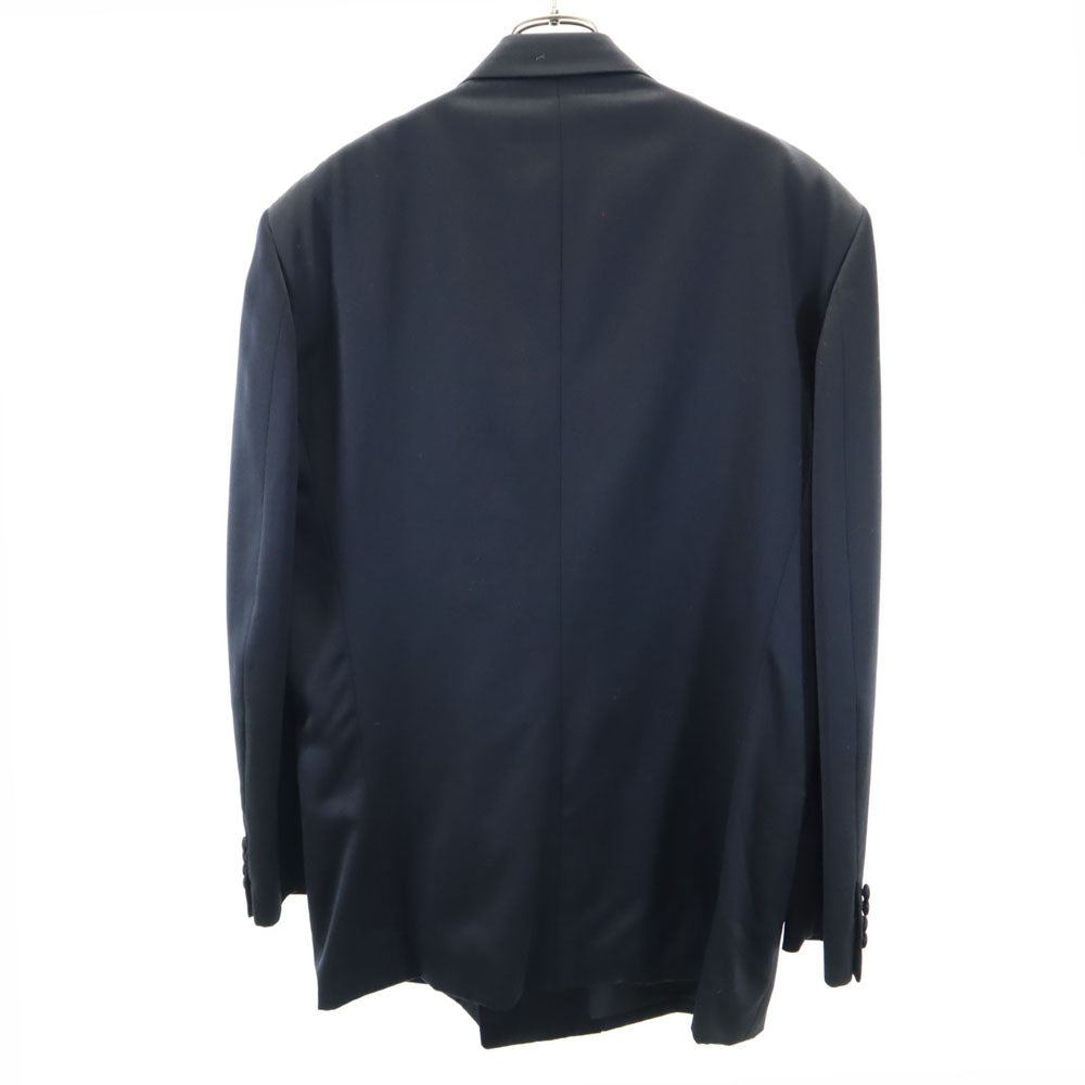 イヴサンローラン 90s 日本製 オールド ダブル テーラードジャケット 94-82-175 ブラック YVES SAINT LAURENT ブレザー メンズ