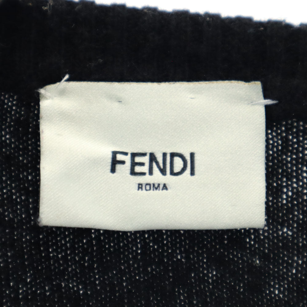 FENDI フェンディ イタリア製 ウールブレンド モンスター 長袖 セーター 6/121 グレー ニット キッズ