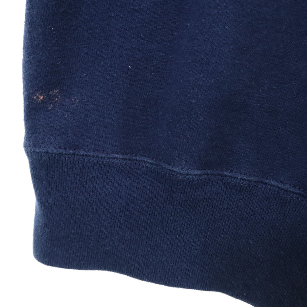 Champion チャンピオン 90s USA製 オールド 青タグ 長袖 スウェット トレーナー L ネイビー 裏起毛 メンズ