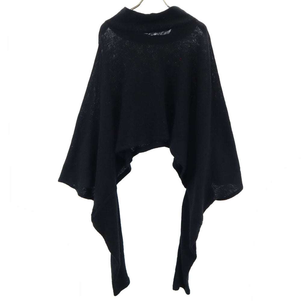 リミフゥ 日本製 ウール 長袖 ハイネック セーター S ブラック LIMI feu ニット レディース