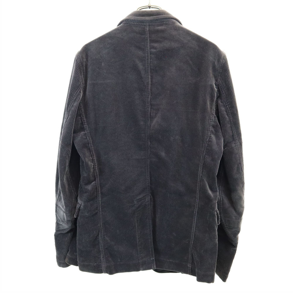 COMME des GARCONS HOMME PLUS コムデギャルソンオムプラス 2010年 日本製 コーデュロイジャケット XS チャコールグレー テーラード メンズ
