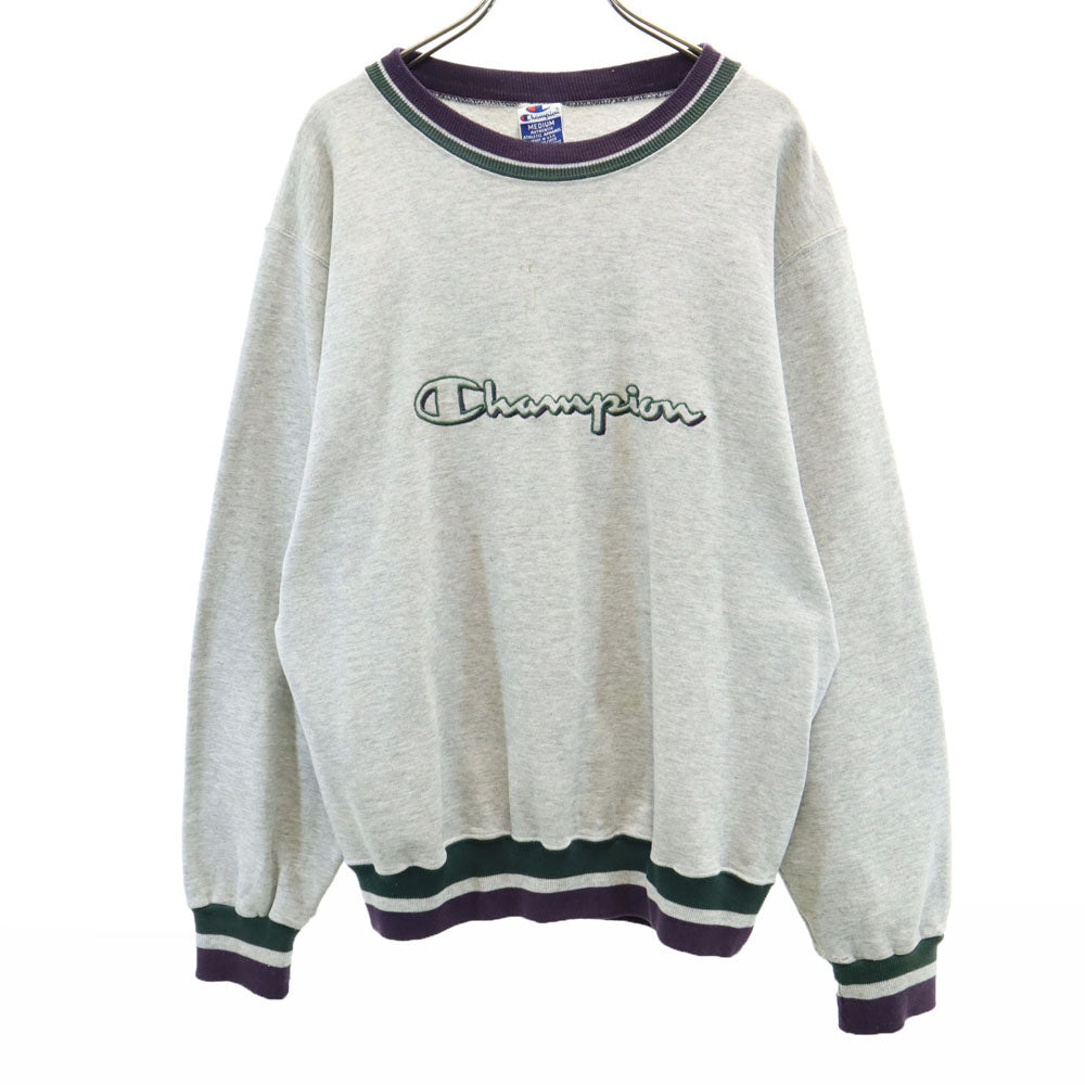 Champion チャンピオン 90s USA製 オールド 長袖 スウェット トレーナー M グレー 裏起毛 メンズ