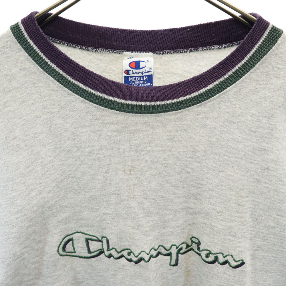 Champion チャンピオン 90s USA製 オールド 長袖 スウェット トレーナー M グレー 裏起毛 メンズ