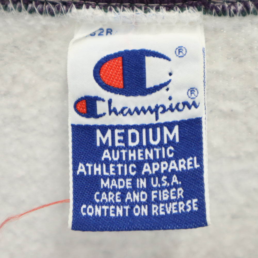 Champion チャンピオン 90s USA製 オールド 長袖 スウェット トレーナー M グレー 裏起毛 メンズ