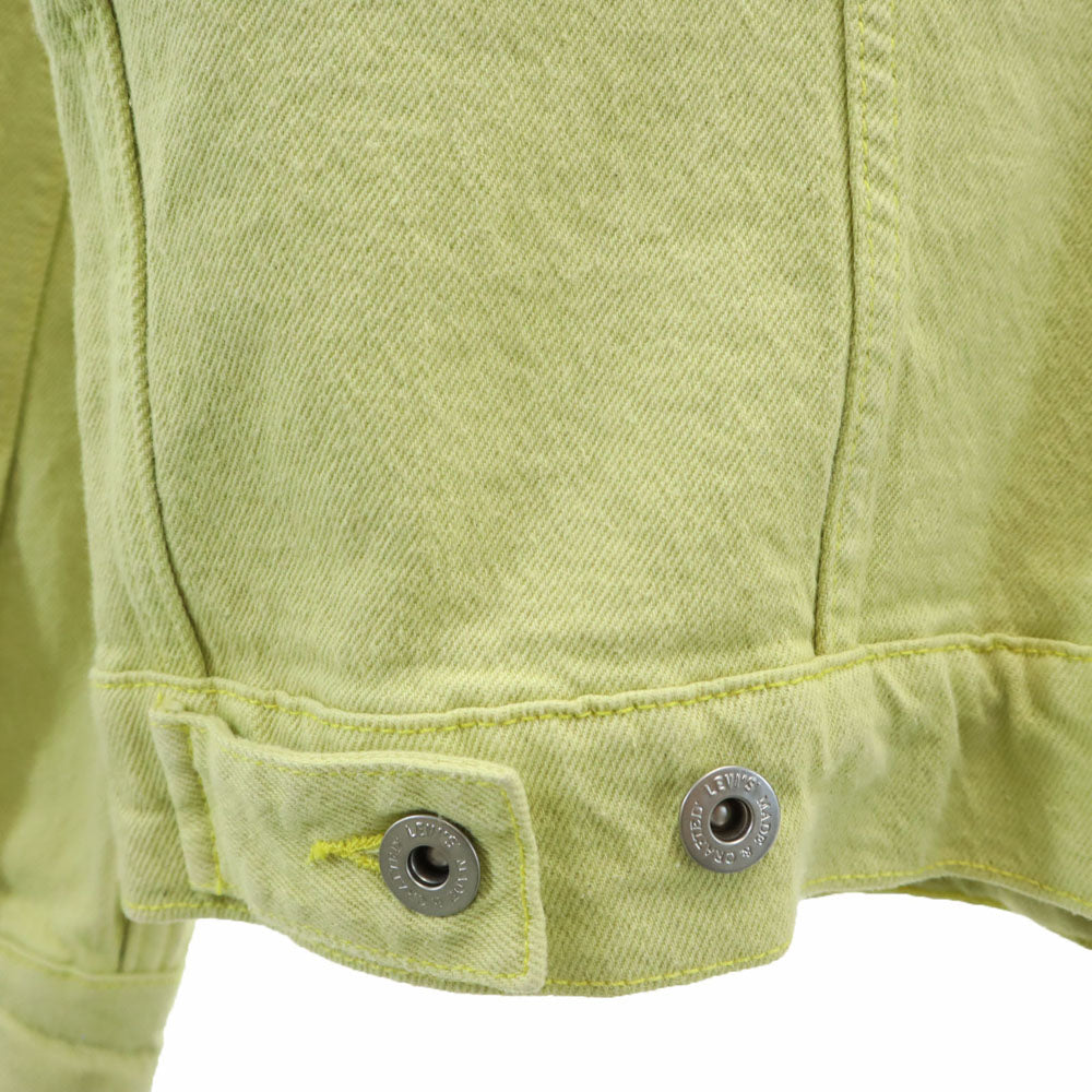 リーバイス ビックE デニムジャケット M ライム系 Levi's ジージャン トラッカー メンズ